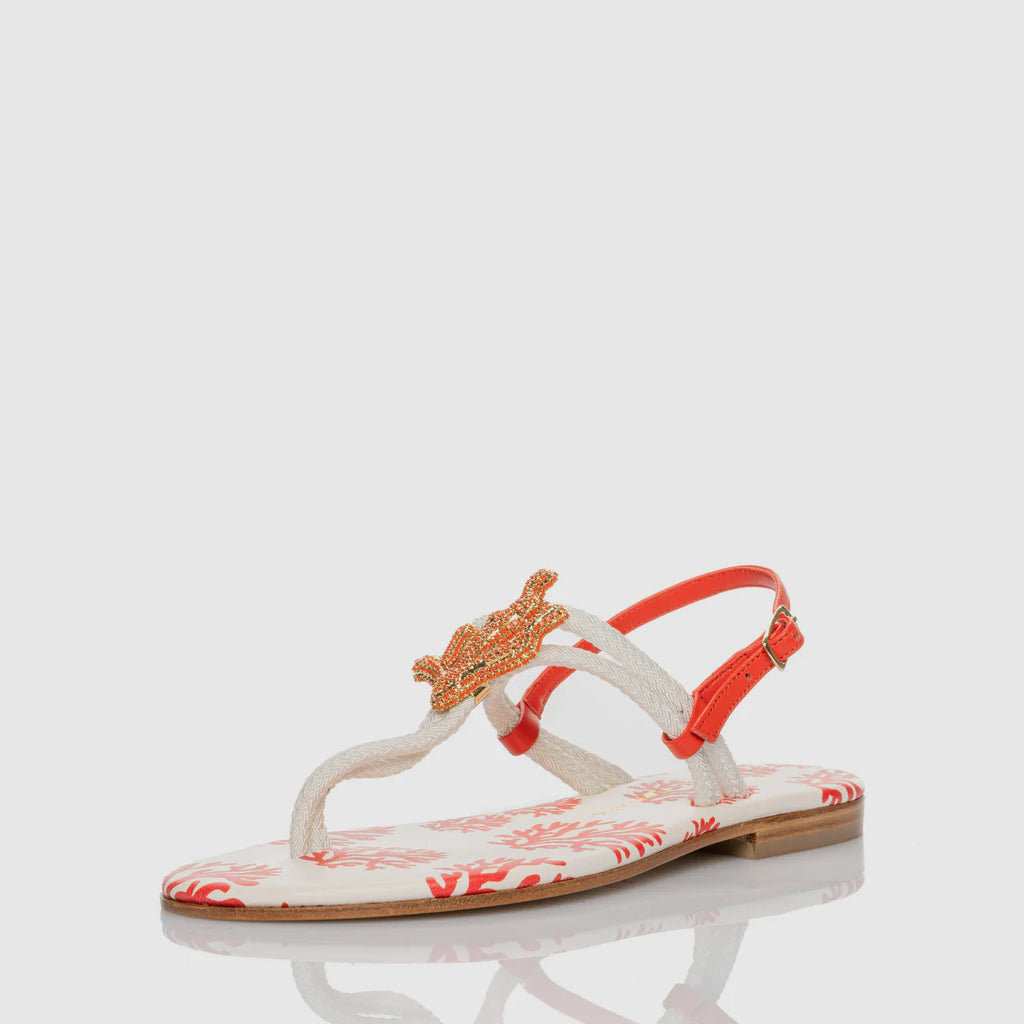 Coral - Sandalo infradito Crystal Sea