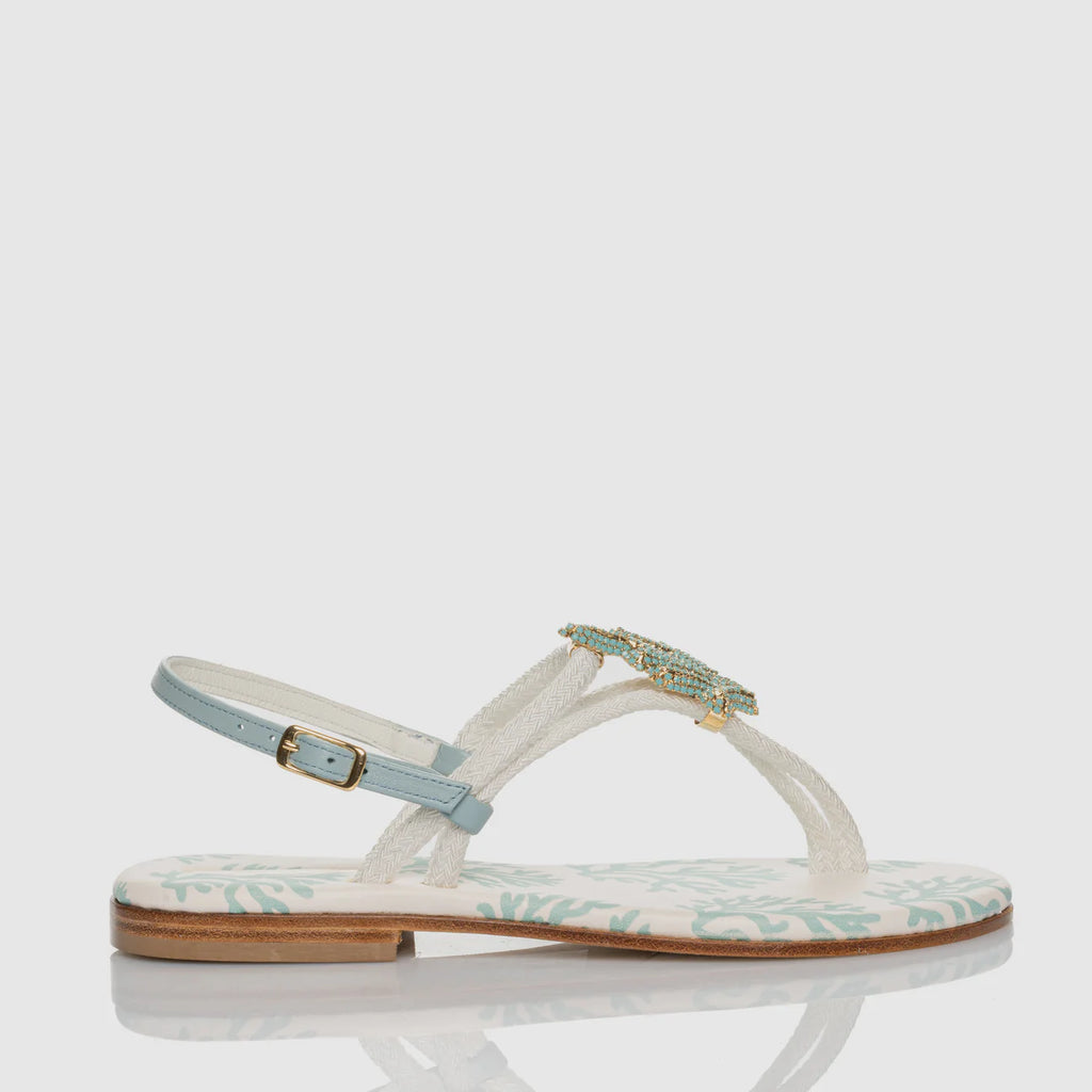 Coral - Sandalo infradito Crystal Sea