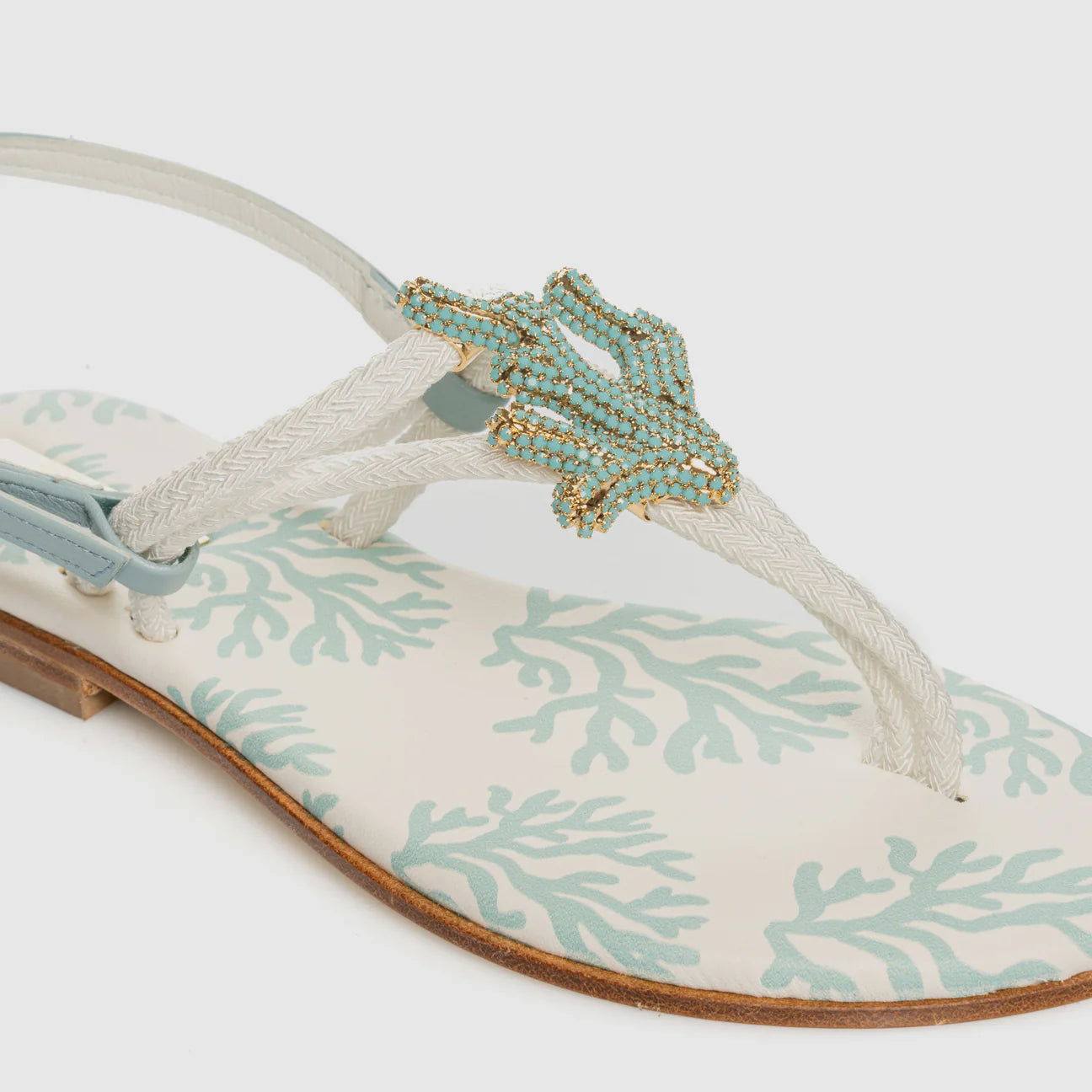 Coral - Sandalo infradito Crystal Sea