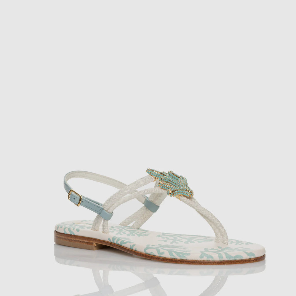 Coral - Sandalo infradito Crystal Sea